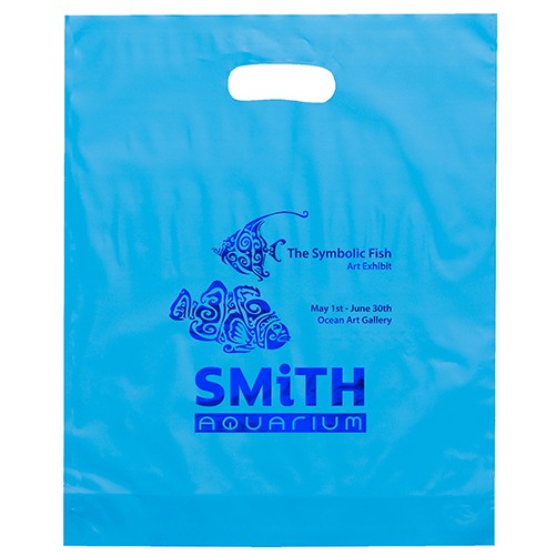 Orchid™ Frosted Brite Die Cut Handle Bag-4