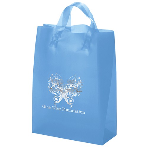 Zeus Frosted Brite Shopper Bag (Foil Print)-4