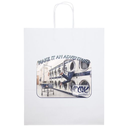 White Citation Shopper Bag (ColorVista)-1