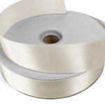 Custom 1 1/2" Badge Satin Ribbon - 25yrd Roll- Foil Print - 7