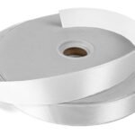 Custom 1" Badge Satin Ribbon - 100yrd Roll - Foil Print - 3