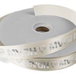 Custom 1" Badge Satin Ribbon - 100yrd Roll - Foil Print - 8