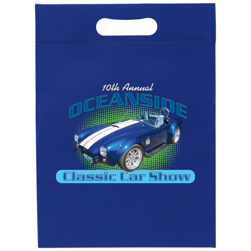 Custom 10W x 14H - Non-Woven Die Cut Bag- ColorVista - 4