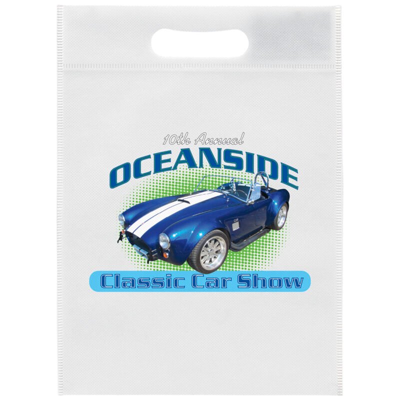 Custom 10W x 14H - Non-Woven Die Cut Bag- ColorVista - 5