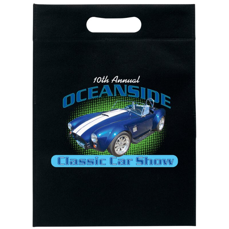 Custom 10W x 14H - Non-Woven Die Cut Bag- ColorVista