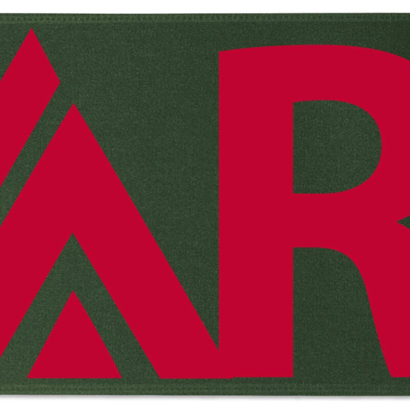 Custom 12" Badge Satin Ribbon - 100yd Roll - Brilliance - Matte Finish - 6