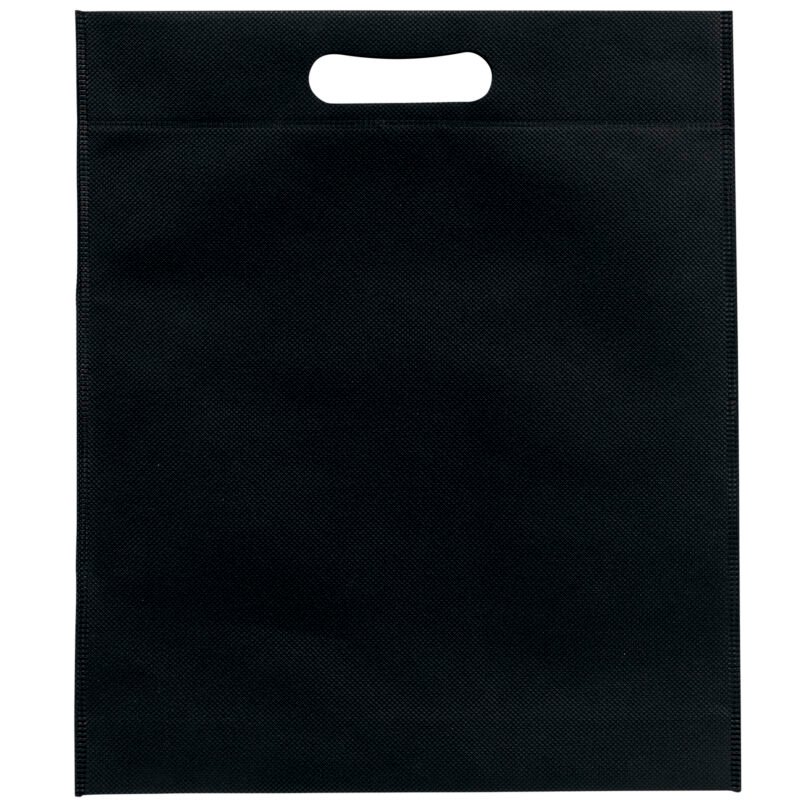 Custom 13W x 15H x 3 - Non-Woven Die Cut Bag - Screen Print - 1