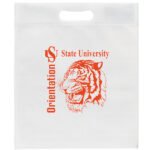 Custom 13W x 15H x 3 - Non-Woven Die Cut Bag - Screen Print - 5