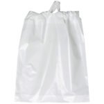 Custom 15W x 19H x 3 Poly-Draw Bag - Flexo Ink Print - 1