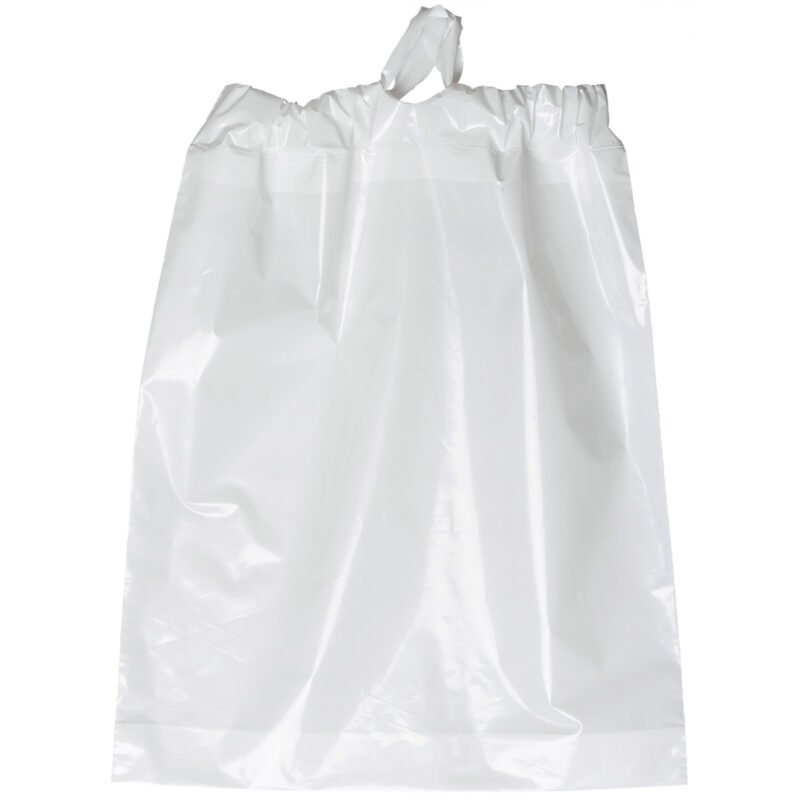 Custom 15W x 19H x 3 Poly-Draw Bag - Flexo Ink Print - 1