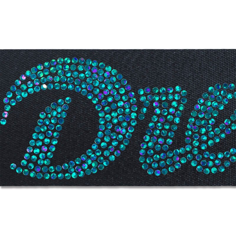 Custom 2" Badge Satin Ribbon - 50yd Roll - Sparkle