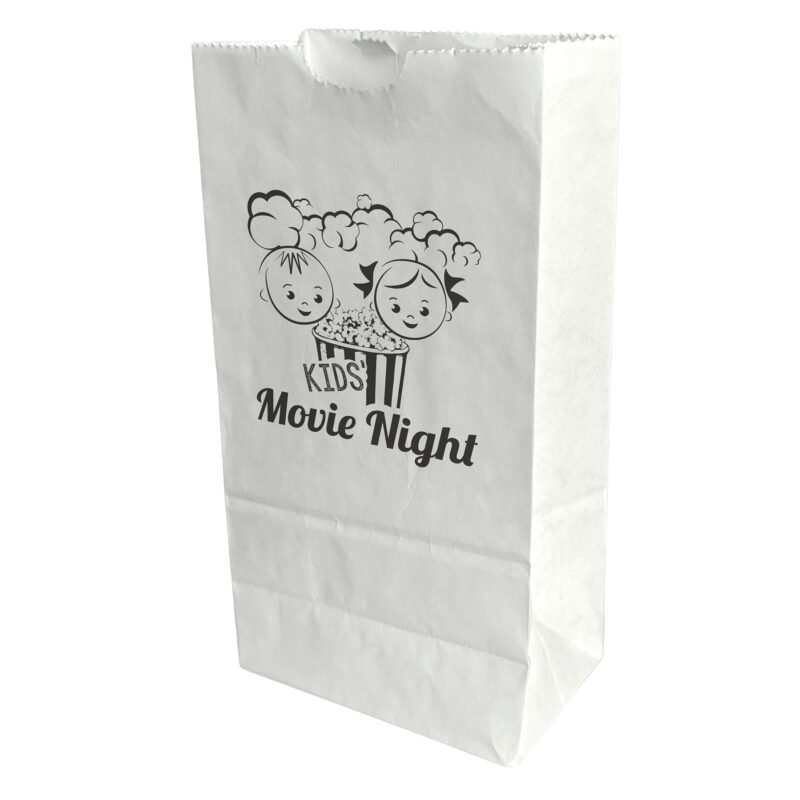 Custom 2# Popcorn Bag - Flexo Ink Print - 4