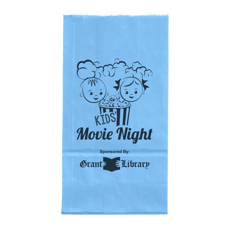 Custom 2# Popcorn Bag - Flexo Ink Print - 3