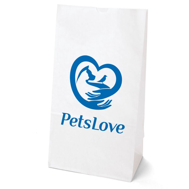 Custom 20# S.O.S Bag - Flexo Ink Print - 2