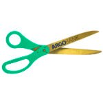 Custom 30" Large Scissors - Gold Blades - Direct Print - 3