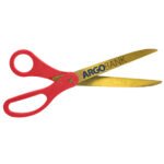 Custom 30" Large Scissors - Gold Blades - Direct Print - 8