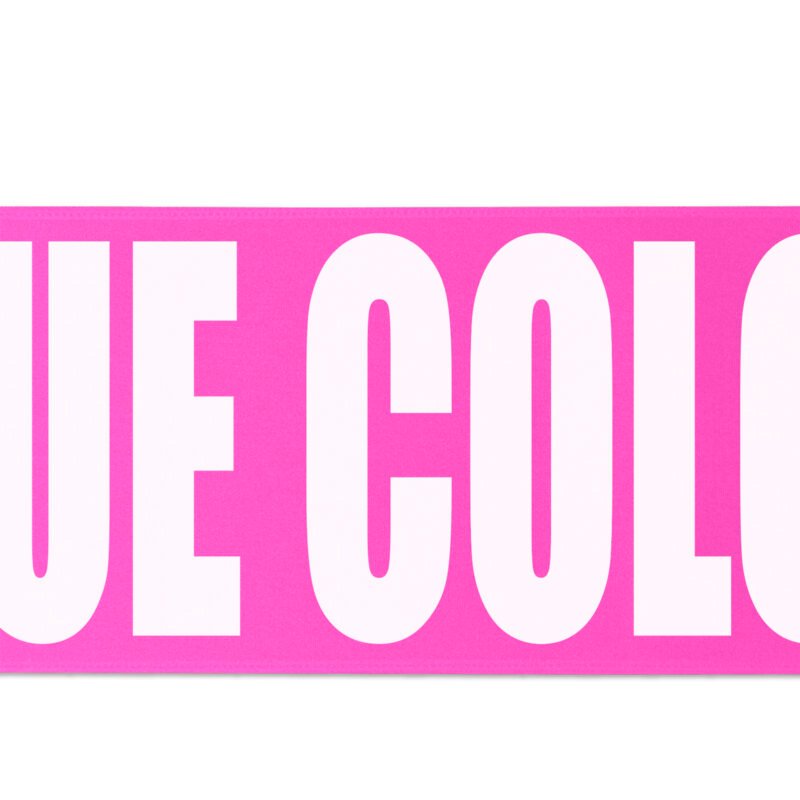 Custom 4" Badge Satin Ribbon - 25yd Roll - Brilliance - Matte Finish - 3