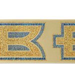 Custom 4" Badge Satin Ribbon - 50yd Roll - Sparkle - 5