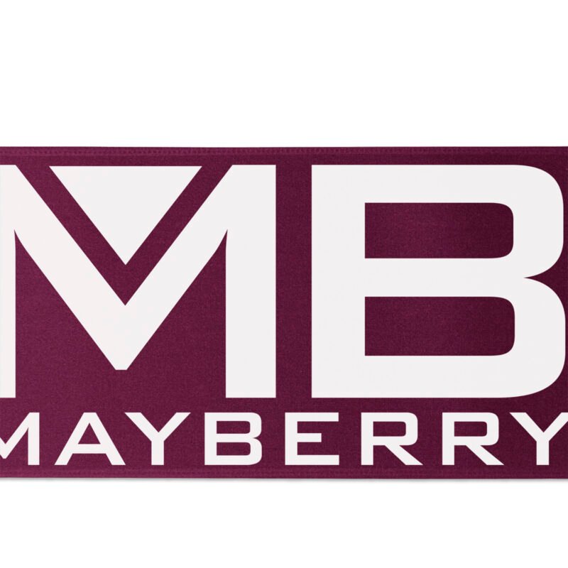 Custom 5" Badge Satin Ribbon - 50yd Roll - Brilliance - Matte Finish - 2