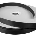 Custom 5/8" Badge Satin Ribbon - 50yd Roll - Foil Print - 1