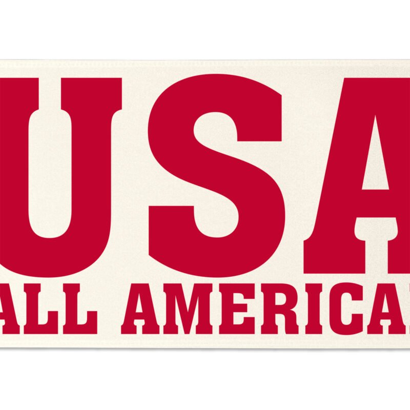 Custom 6" Badge Satin Ribbon - 50yd Roll - Brilliance - Matte Finish - 4