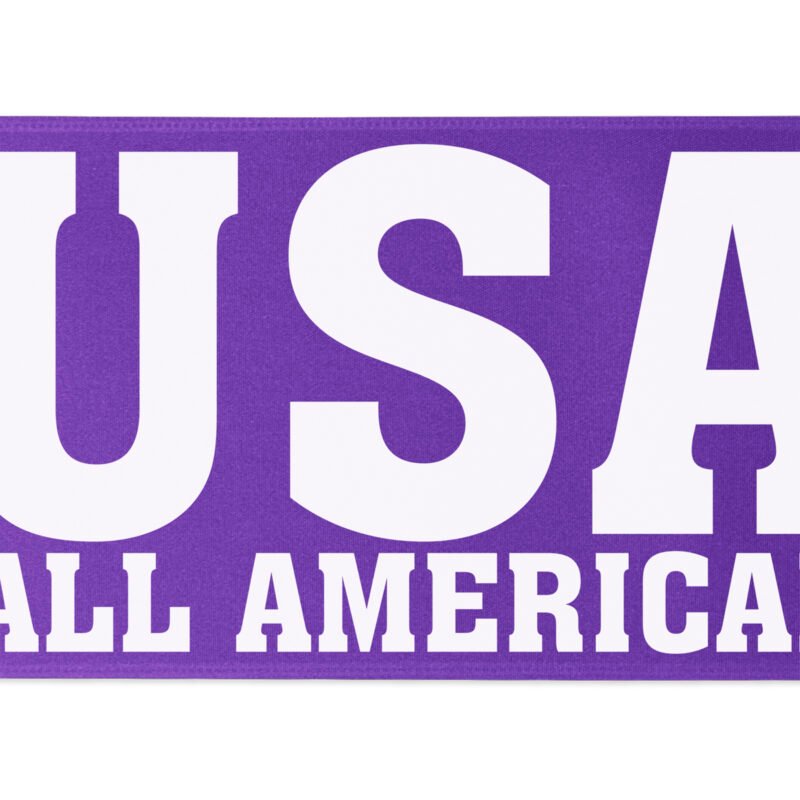 Custom 6" Badge Satin Ribbon - 50yd Roll - Brilliance - Matte Finish