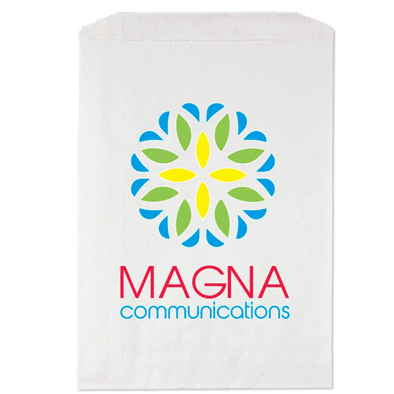 Custom 7 1/2W x 10 1/2H Merchandise Bag - ColorVista