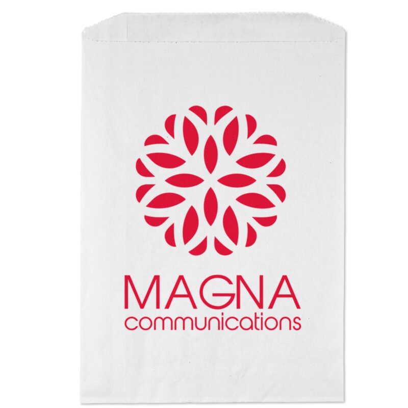 Custom 7 1/2W x 10 1/2H Merchandise Bag - Flexo Ink Print