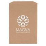 Custom 7 1/2W x 10 1/2H Merchandise Bag - Foil Print
