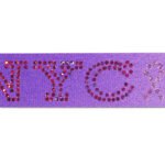 Custom 7/8" Bridal Satin Ribbon - 100yd Roll - Sparkle - 2