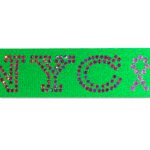 Custom 7/8" Bridal Satin Ribbon - 100yd Roll - Sparkle - 8