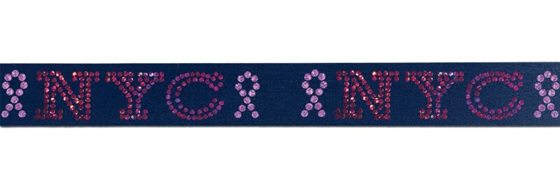 Custom 7/8" Bridal Satin Ribbon - 100yd Roll - Sparkle