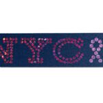 Custom 7/8" Bridal Satin Ribbon - 100yd Roll - Sparkle - 9