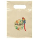 Custom 7W x 10½H Die Cut Handle Bag - Dynamic Color