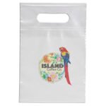 Custom 7W x 10½H Die Cut Handle Bag - Dynamic Color - 2