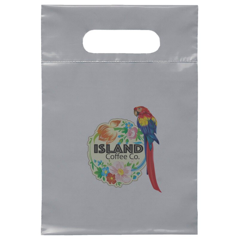Custom 7W x 10½H Die Cut Handle Bag - Dynamic Color - 4