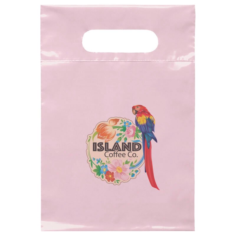 Custom 7W x 10½H Die Cut Handle Bag - Dynamic Color - 8