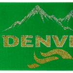 Custom 8" Badge Satin Ribbon - 100yd Roll - Sparkle - 5