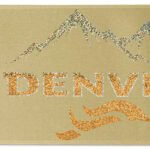 Custom 8" Badge Satin Ribbon - 25yd Roll - Sparkle - 5