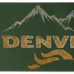 Custom 8" Badge Satin Ribbon - 25yd Roll - Sparkle - 7