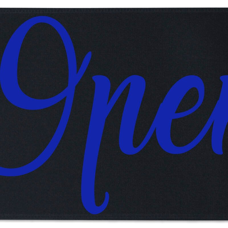 Custom 9" Badge Satin Ribbon - 100yd Roll - Brilliance - Matte Finish