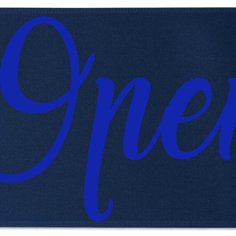 Custom 9" Badge Satin Ribbon - 25yd - Brilliance - Matte Finish - 9