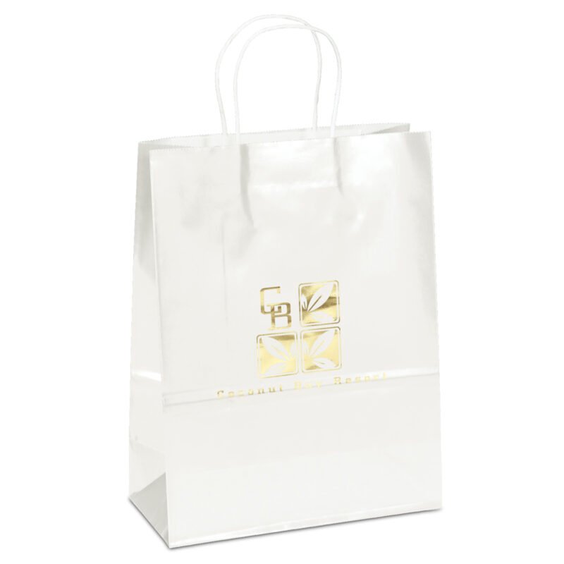 Custom Amber™ - Gloss Shopper - Foil Print - 2