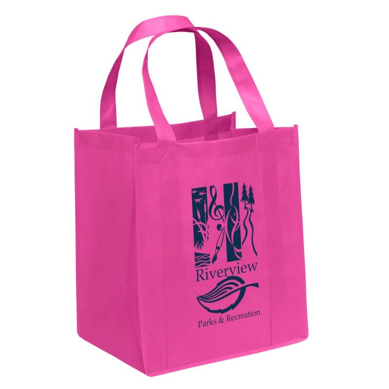 Custom Big Thunder® - Non-Woven Tote - Screen Print - 4