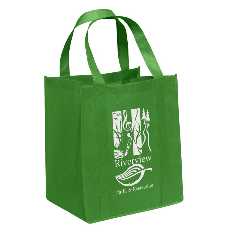 Custom Big Thunder® - Non-Woven Tote - Screen Print - 6
