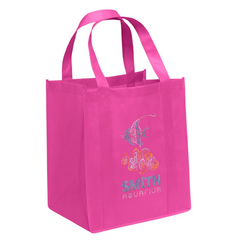 Custom Big Thunder® - Non-Woven Tote - Sparkle - 4