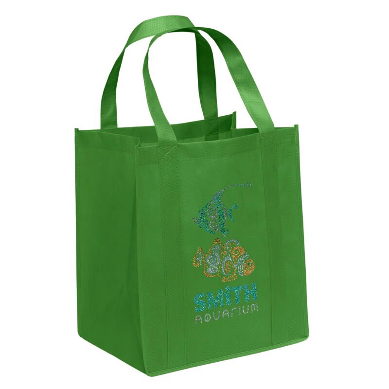 Custom Big Thunder® - Non-Woven Tote - Sparkle - 6