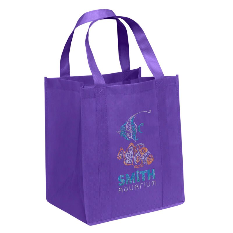 Custom Big Thunder® - Non-Woven Tote - Sparkle - 8