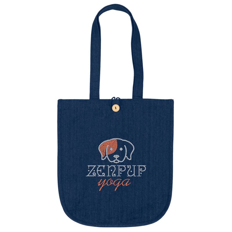 Custom Dan™- Denim Tote - Sparkle