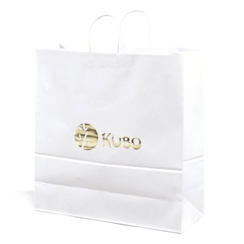 Custom Duke - White Shopper - Foil Print
